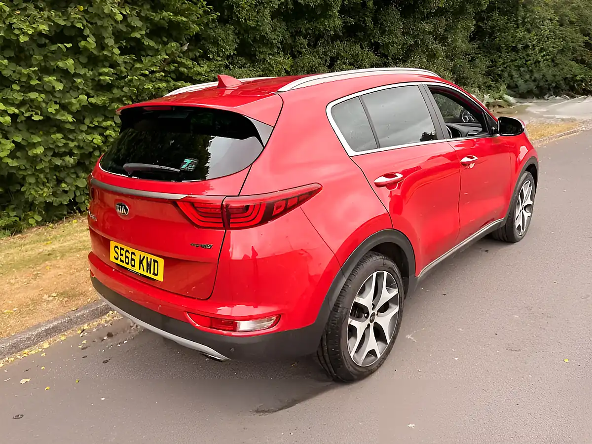 Used 2017 Kia Sportage GT-Line Red - Interior and Exterior details 4