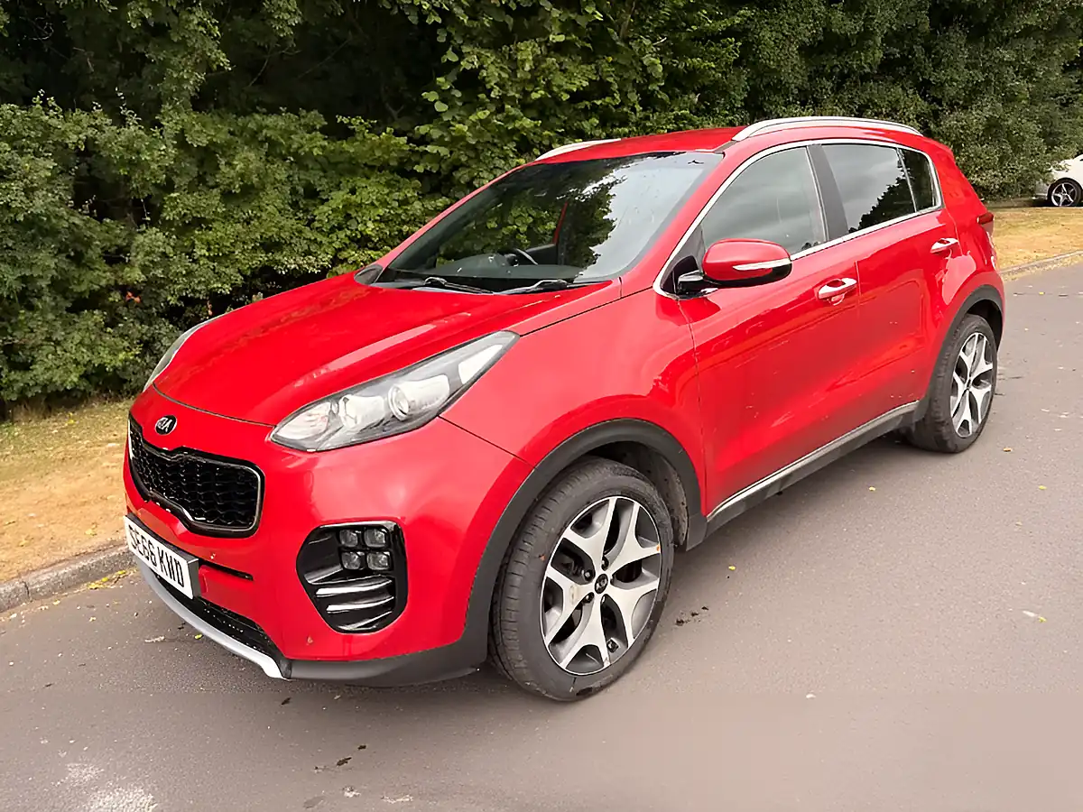 Used 2017 Kia Sportage GT-Line Red - Interior and Exterior details 5