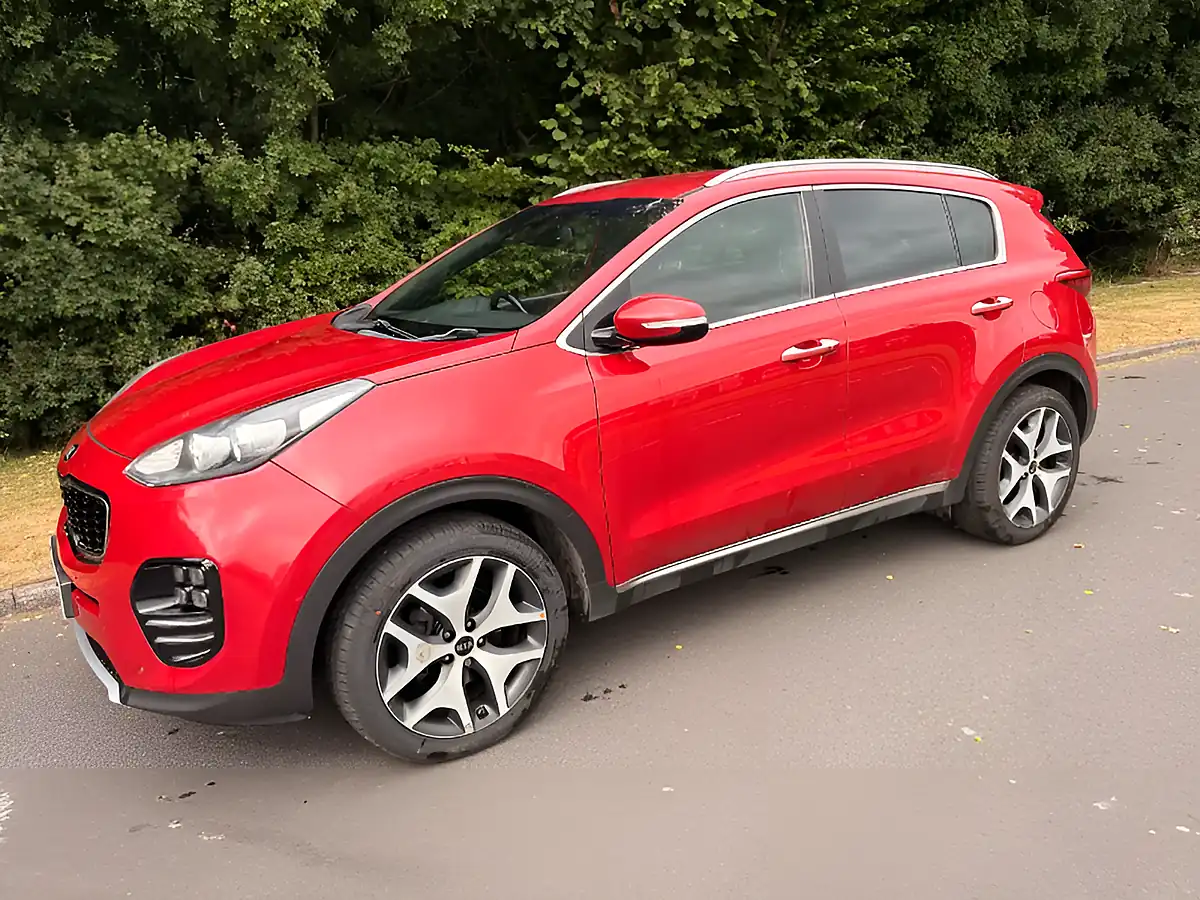 Used 2017 Kia Sportage GT-Line Red - Interior and Exterior details 6