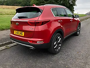 Used 2017 Kia Sportage GT-Line Red - Interior and Exterior details 3