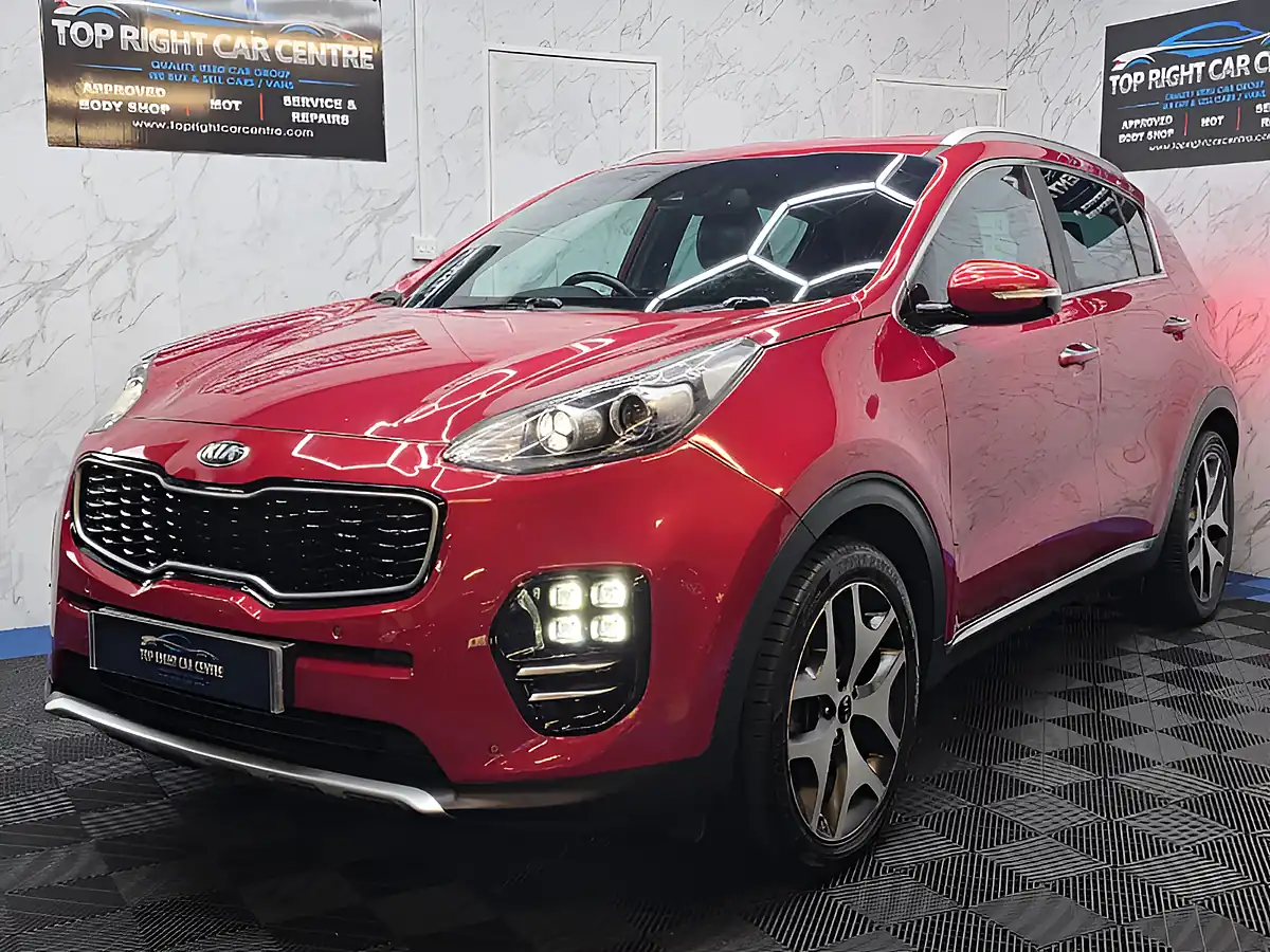 Used 2017 Kia Sportage GT-Line Red - Interior and Exterior details 5