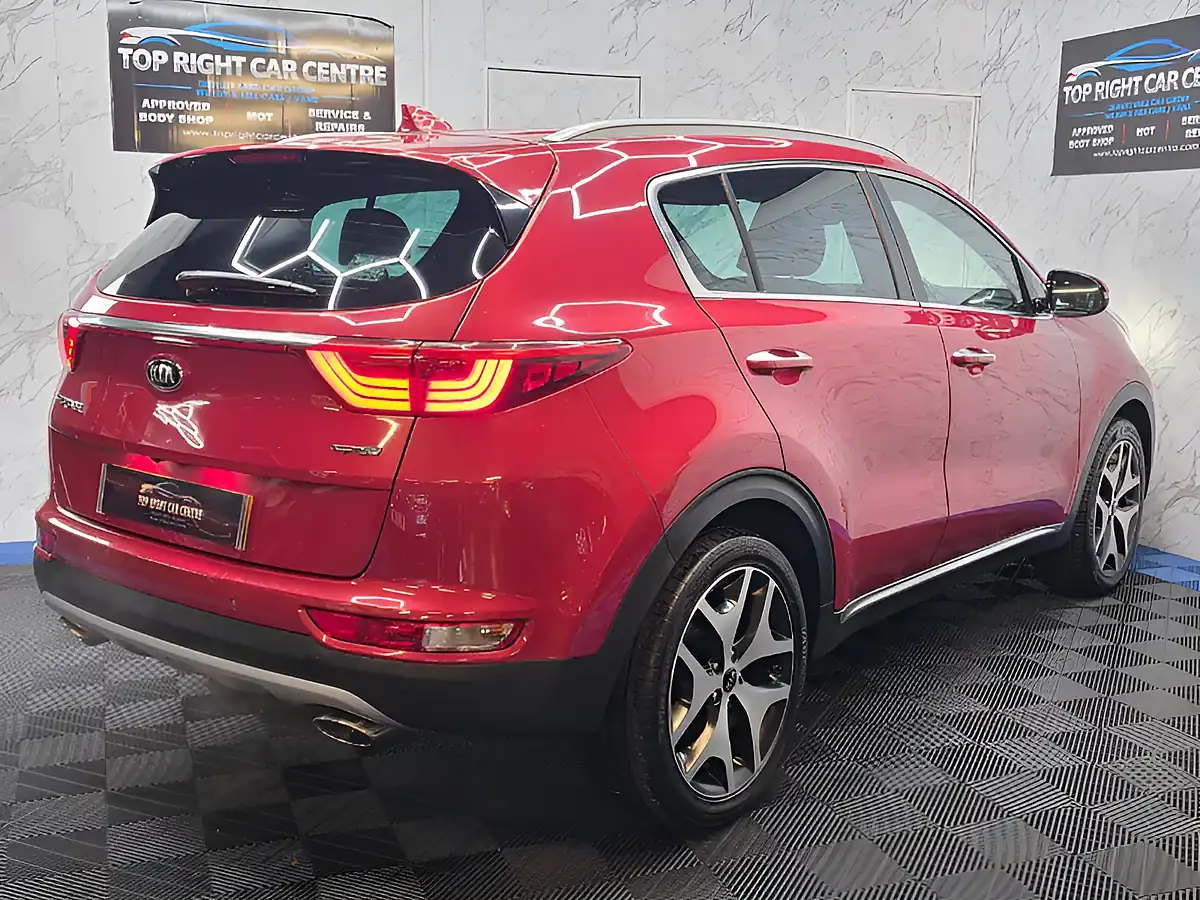 Used 2017 Kia Sportage GT-Line Red - Interior and Exterior details 7