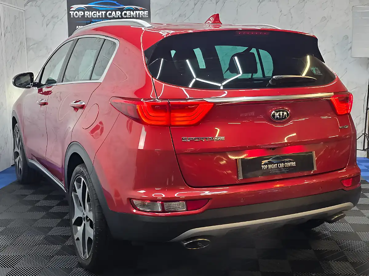 Used 2017 Kia Sportage GT-Line Red - Interior and Exterior details 9