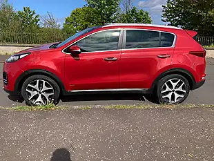 Used 2017 Kia Sportage GT-Line S Red - Interior and Exterior details 10