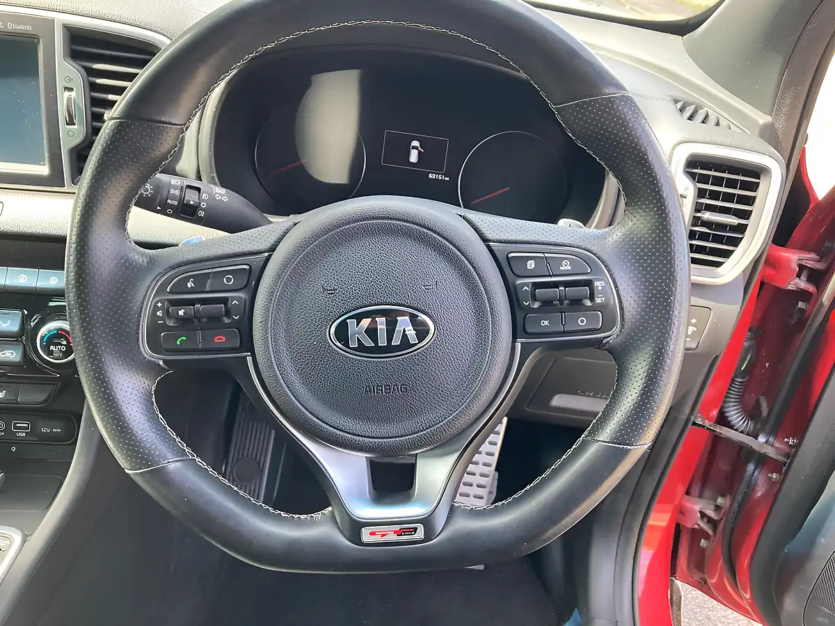 Used 2017 Kia Sportage GT-Line S Red - Interior and Exterior details 17