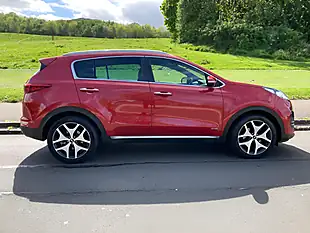 Used 2017 Kia Sportage GT-Line S Red - Interior and Exterior details 2