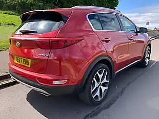 Used 2017 Kia Sportage GT-Line S Red - Interior and Exterior details 3