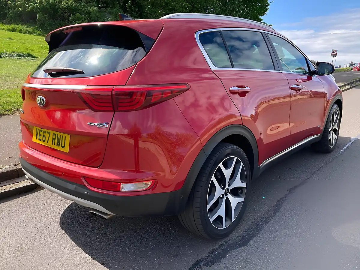 Used 2017 Kia Sportage GT-Line S Red - Interior and Exterior details 3