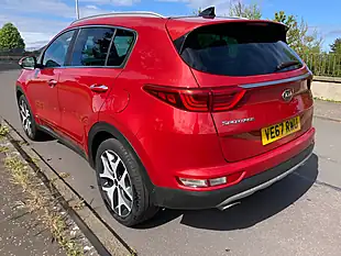 Used 2017 Kia Sportage GT-Line S Red - Interior and Exterior details 5