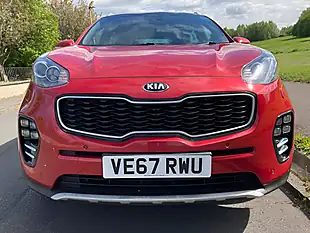 Used 2017 Kia Sportage GT-Line S Red - Interior and Exterior details 7
