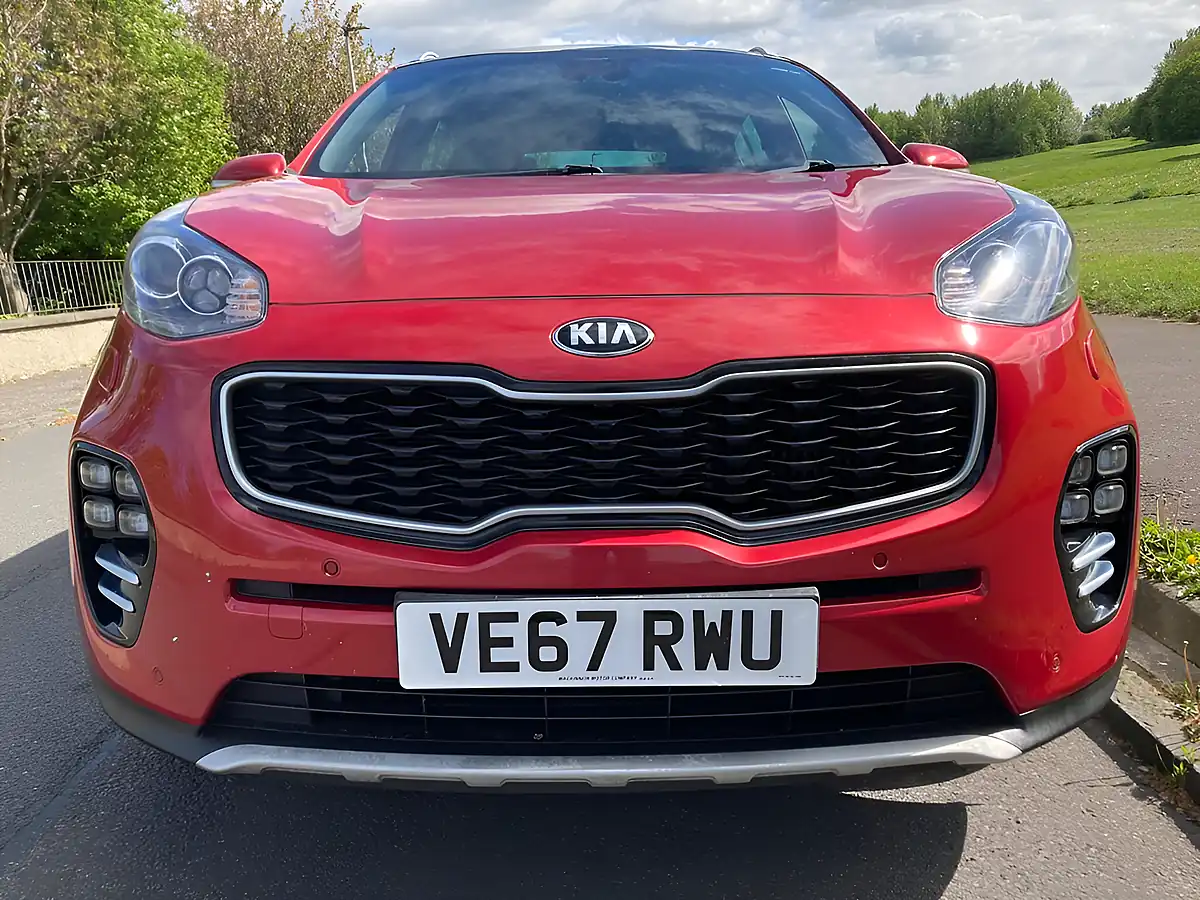 Used 2017 Kia Sportage GT-Line S Red - Interior and Exterior details 7