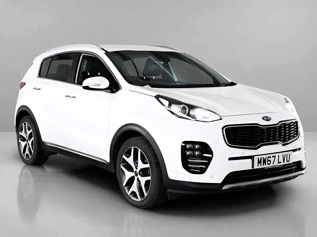 Used 2017 Kia Sportage GT-Line White - Front View