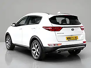 Used 2017 Kia Sportage GT-Line White - Interior and Exterior details 4