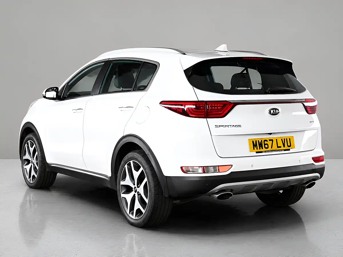 Used 2017 Kia Sportage GT-Line White - Interior and Exterior details 4
