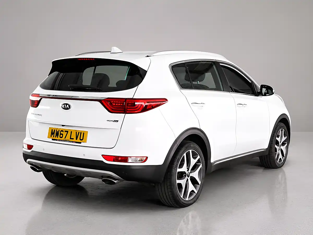 Used 2017 Kia Sportage GT-Line White - Interior and Exterior details 6