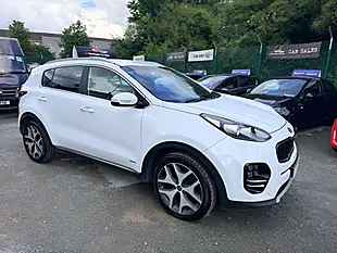 Used 2017 Kia Sportage GT-Line White - Interior and Exterior details 2