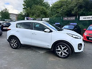 Used 2017 Kia Sportage GT-Line White - Interior and Exterior details 3