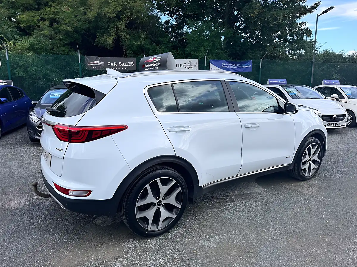 Used 2017 Kia Sportage GT-Line White - Interior and Exterior details 5