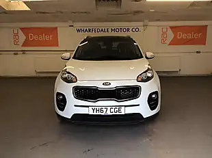 Used 2017 Kia Sportage KX-3 White - Interior and Exterior details 7