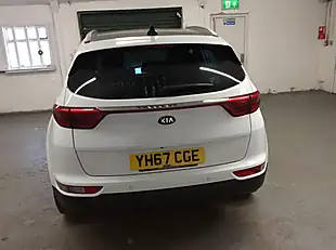 Used 2017 Kia Sportage KX-3 White - Interior and Exterior details 9