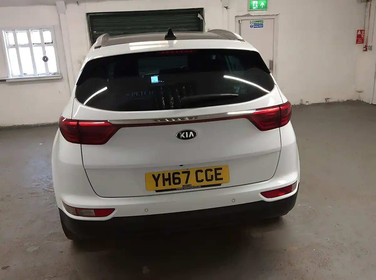 Used 2017 Kia Sportage KX-3 White - Interior and Exterior details 9