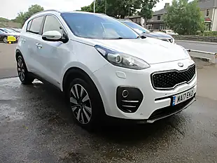 Used 2017 Kia Sportage KX-4 White - Interior and Exterior details 3