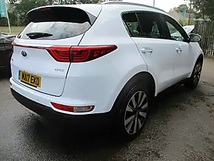 Used 2017 Kia Sportage KX-4 White - Interior and Exterior details 5