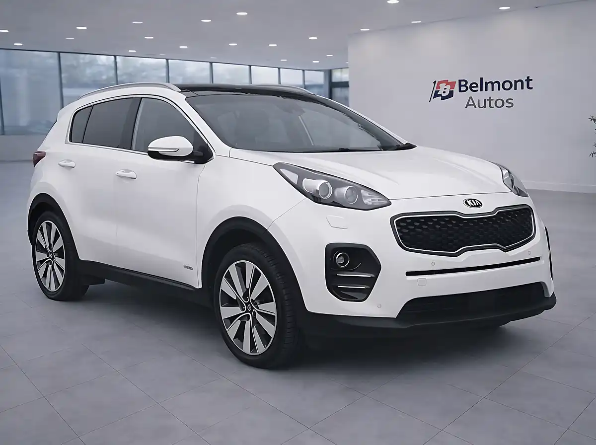 Used 2017 Kia Sportage KX-4 White - Interior and Exterior details 2
