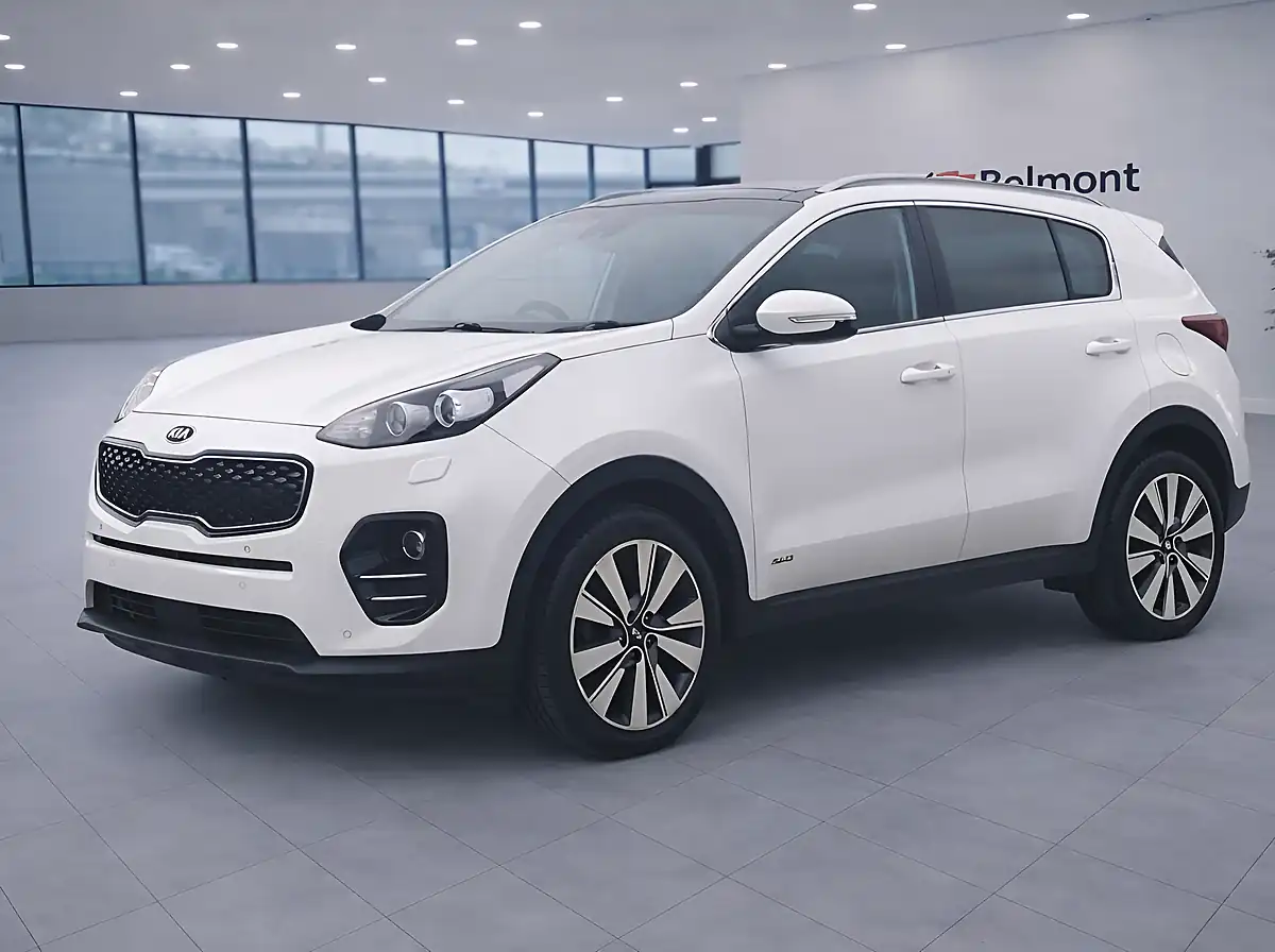 Used 2017 Kia Sportage KX-4 White - Interior and Exterior details 8