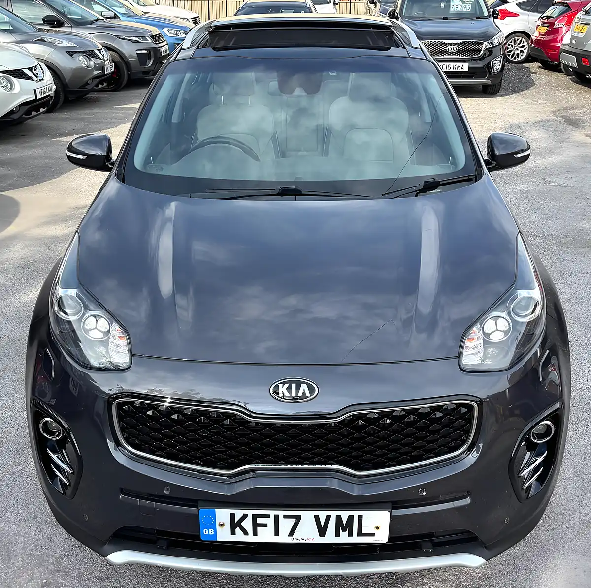 Used 2017 Kia Sportage KX-5 Silver - Interior and Exterior details 5