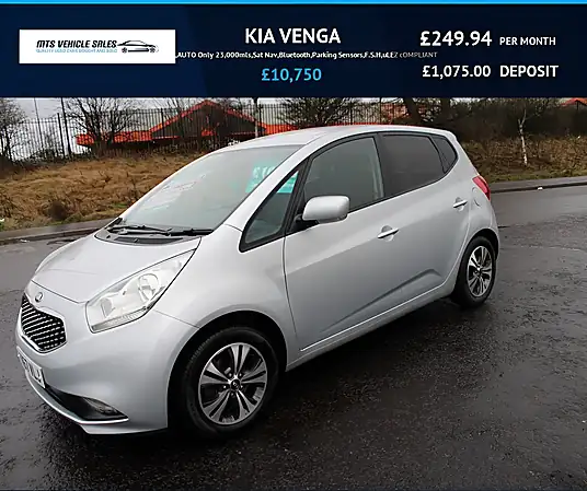 2017 Kia Venga 1.6 Automatic