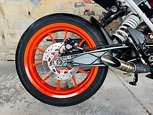 Used 2017 Ktm 390 Duke Orange - Interior and Exterior details 10