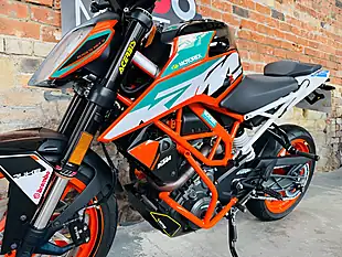 Used 2017 Ktm 390 Duke Orange - Interior and Exterior details 15