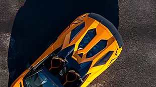 Used 2017 Lamborghini Aventador Sv Roadster Arancio Atlas - Interior and Exterior details 14