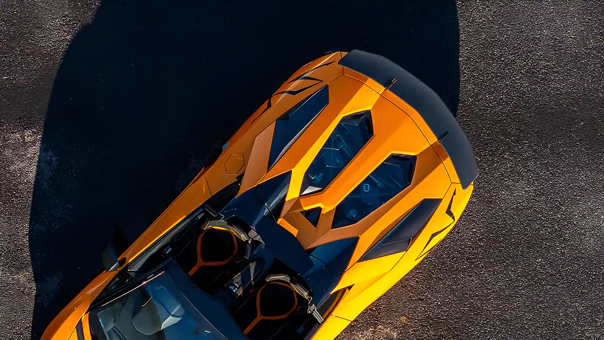 Used 2017 Lamborghini Aventador Sv Roadster Arancio Atlas - Interior and Exterior details 14