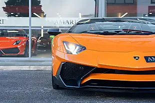 Used 2017 Lamborghini Aventador Sv Roadster Arancio Atlas - Interior and Exterior details 7