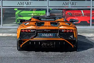 Used 2017 Lamborghini Aventador Sv Roadster Arancio Atlas - Interior and Exterior details 9