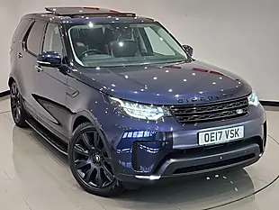 Used 2017 Land Rover Discovery Hse Luxury Blue - Interior and Exterior details 8