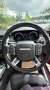 Used 2017 Land Rover Discovery Hse Luxury Red - Interior and Exterior details 7