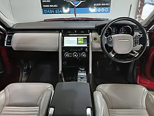 Used 2017 Land Rover Discovery Hse Red - Interior and Exterior details 11