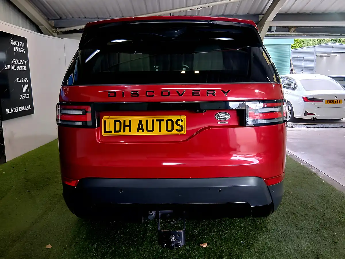 Used 2017 Land Rover Discovery Hse Red - Interior and Exterior details 4