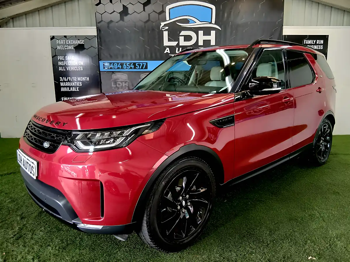 Used 2017 Land Rover Discovery Hse Red - Interior and Exterior details 7
