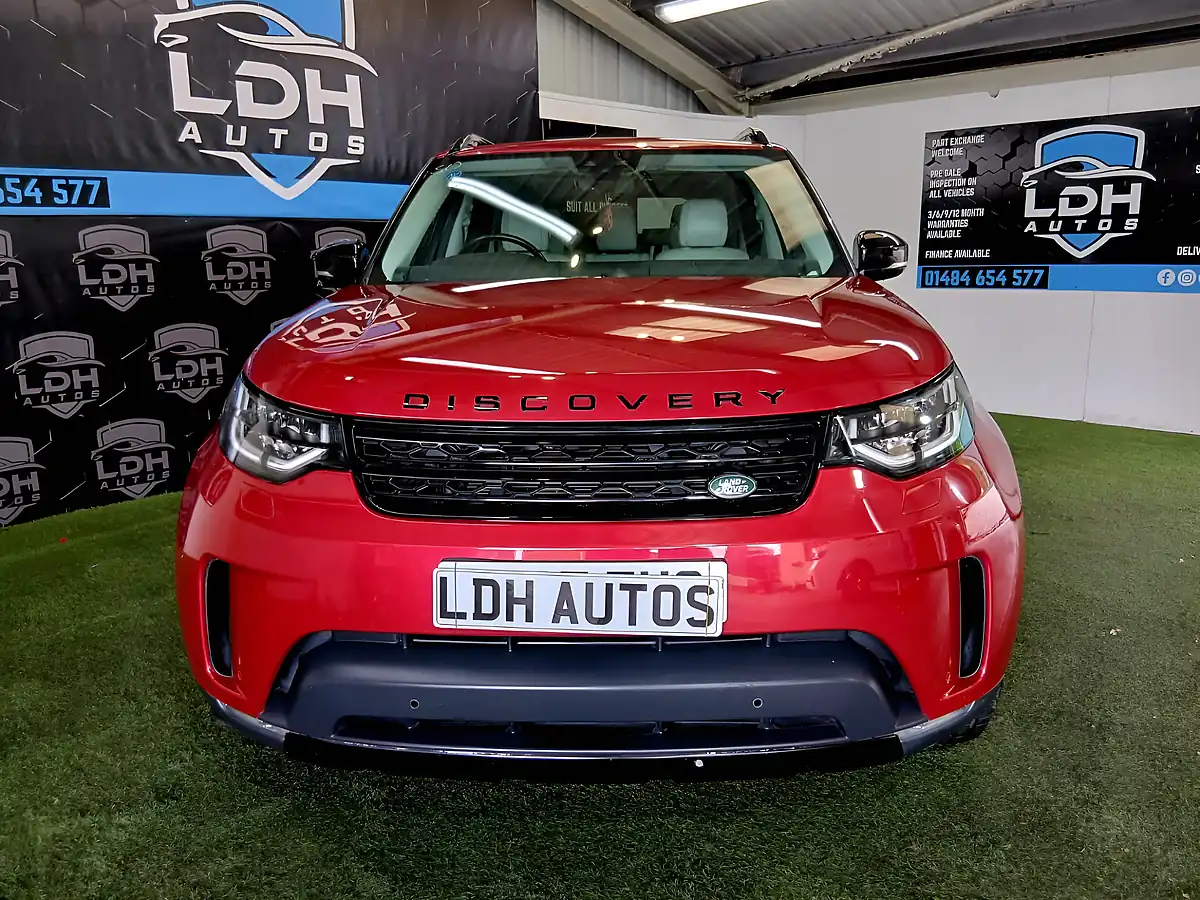 Used 2017 Land Rover Discovery Hse Red - Interior and Exterior details 8