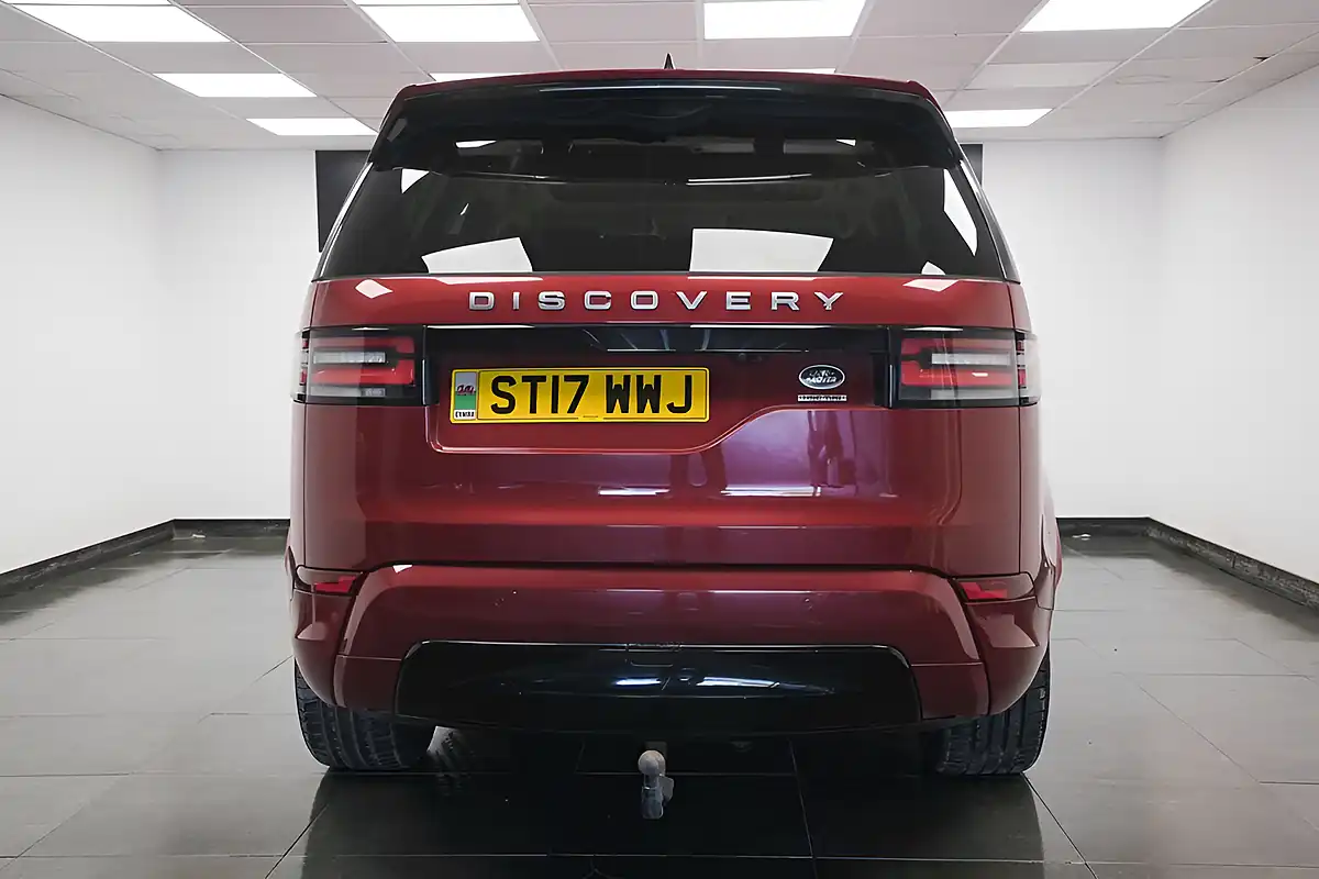 Used 2017 Land Rover Discovery Hse Red - Interior and Exterior details 2