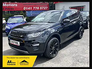 Used 2017 Land Rover Discovery Sport Hse Black Black - Interior and Exterior details 2
