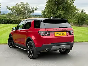 Used 2017 Land Rover Discovery Sport Hse Black Edition Red - Interior and Exterior details 5