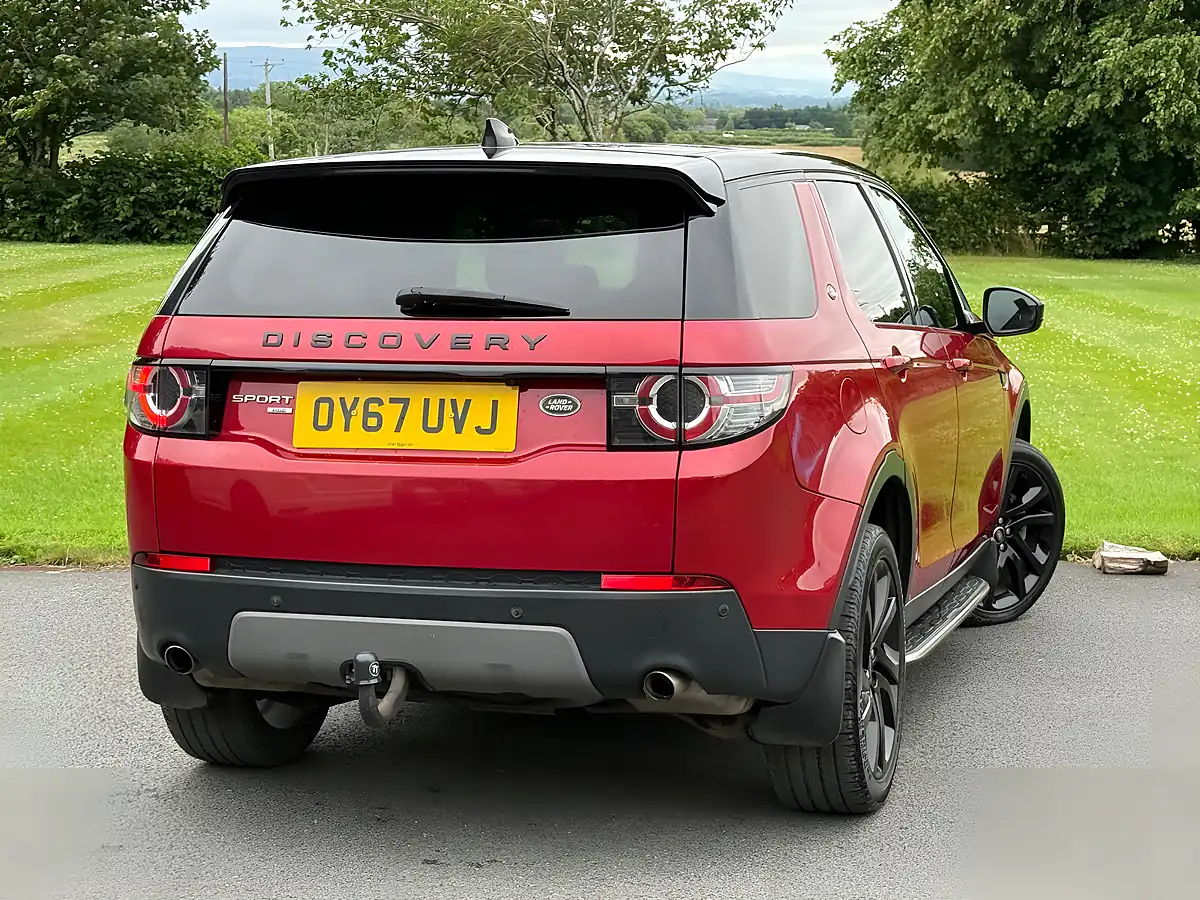 Used 2017 Land Rover Discovery Sport Hse Black Edition Red - Interior and Exterior details 7