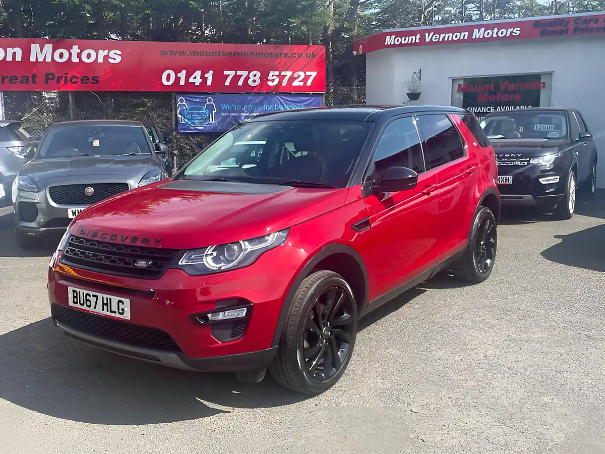 Used 2017 Land Rover Discovery Sport Hse Black Red - Interior and Exterior details 2