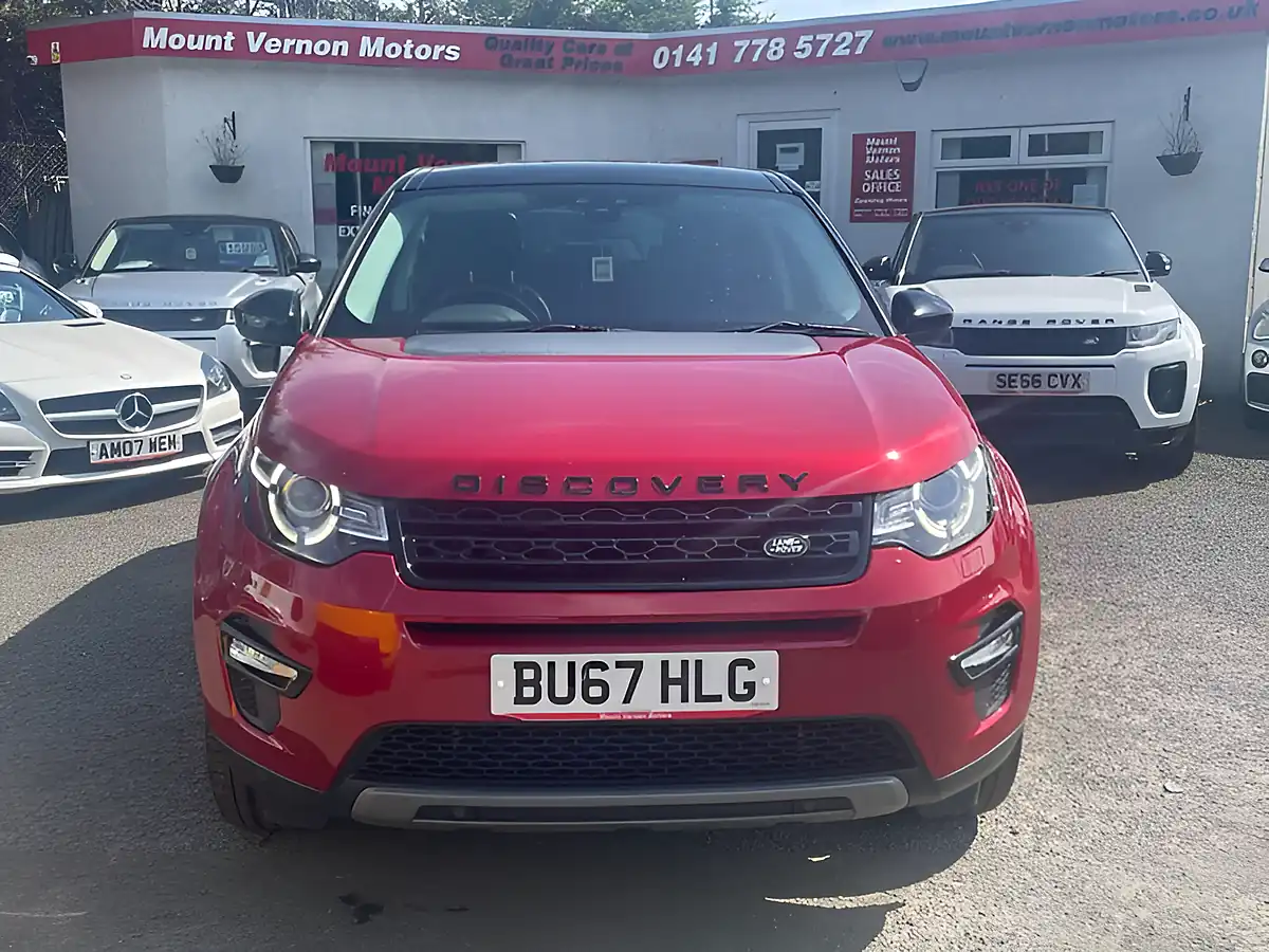 Used 2017 Land Rover Discovery Sport Hse Black Red - Interior and Exterior details 9