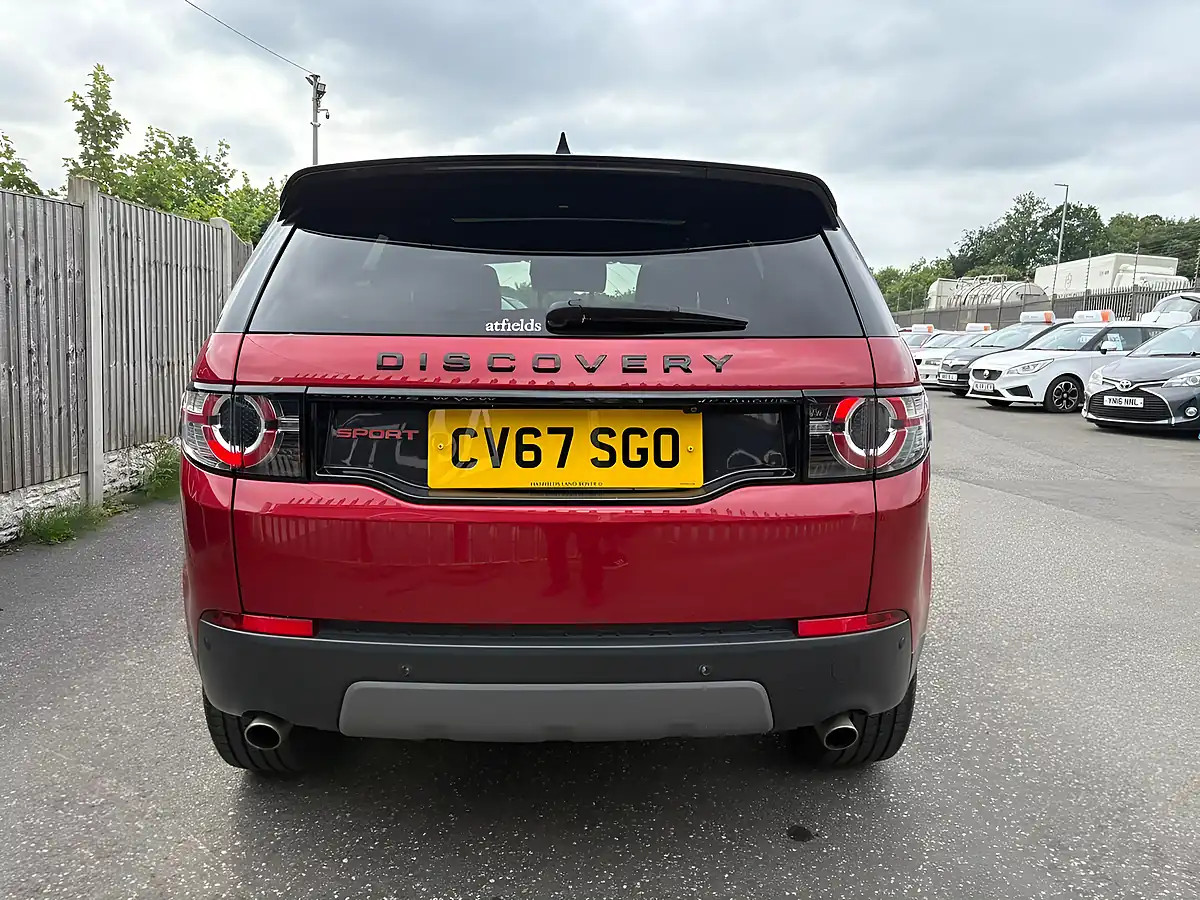 Used 2017 Land Rover Discovery Sport Hse Black Red - Interior and Exterior details 7